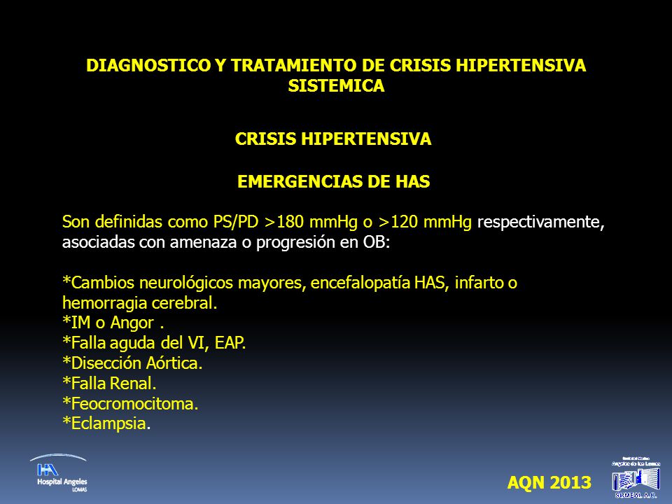 Medicamento para crisis hipertensivas con feocromocitoma